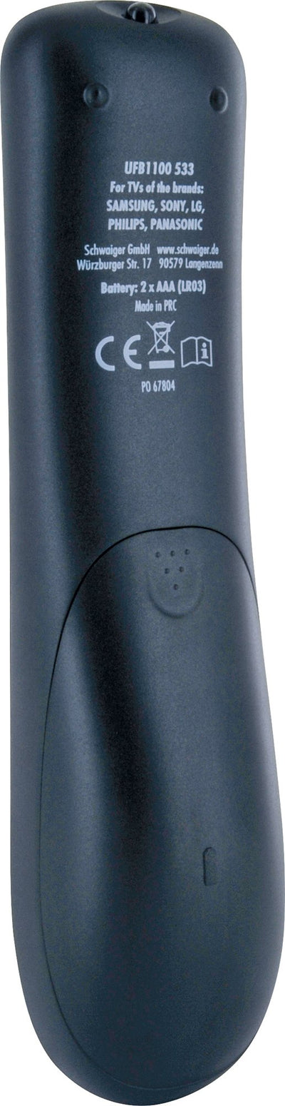 2 IN 1 universal remote control * Comfort Plus *