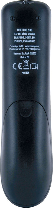 2 IN 1 Universalfernbedienung *Comfort Plus*