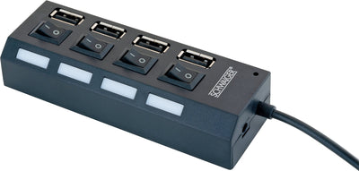 USB hub, 4-fold
