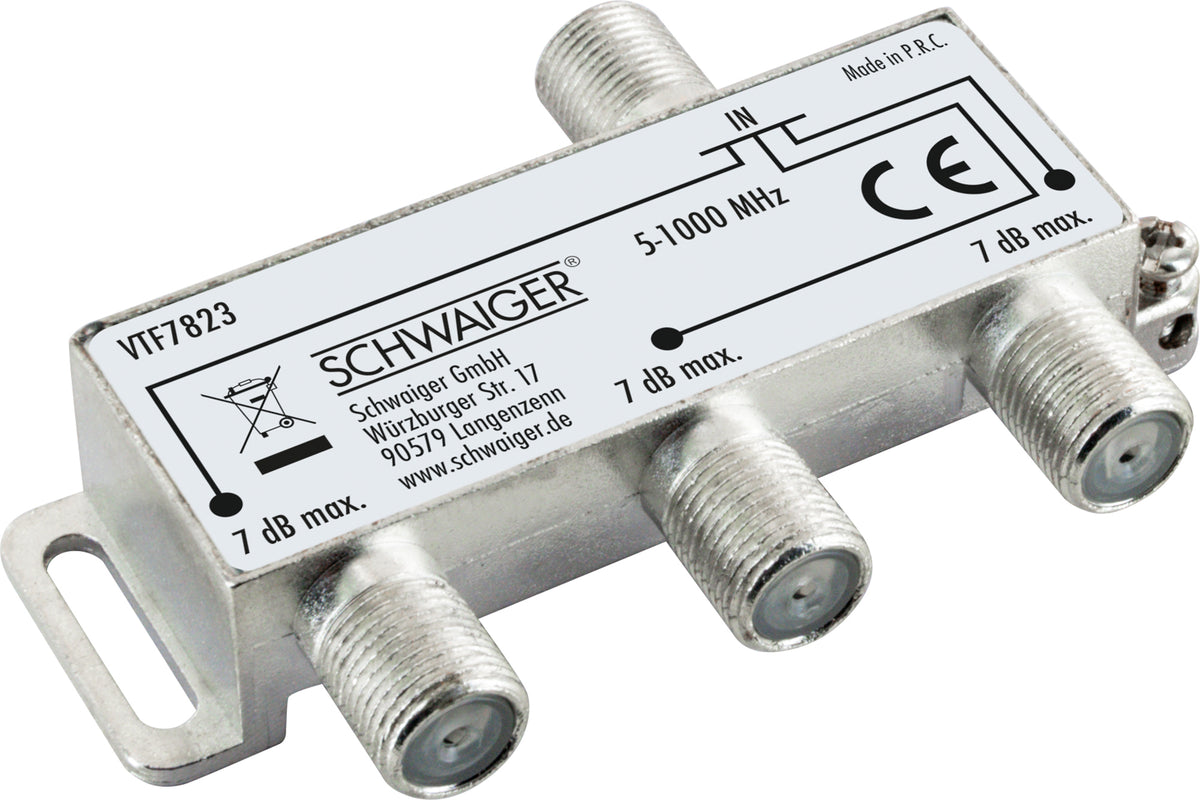 3-way distributor (7 dB)