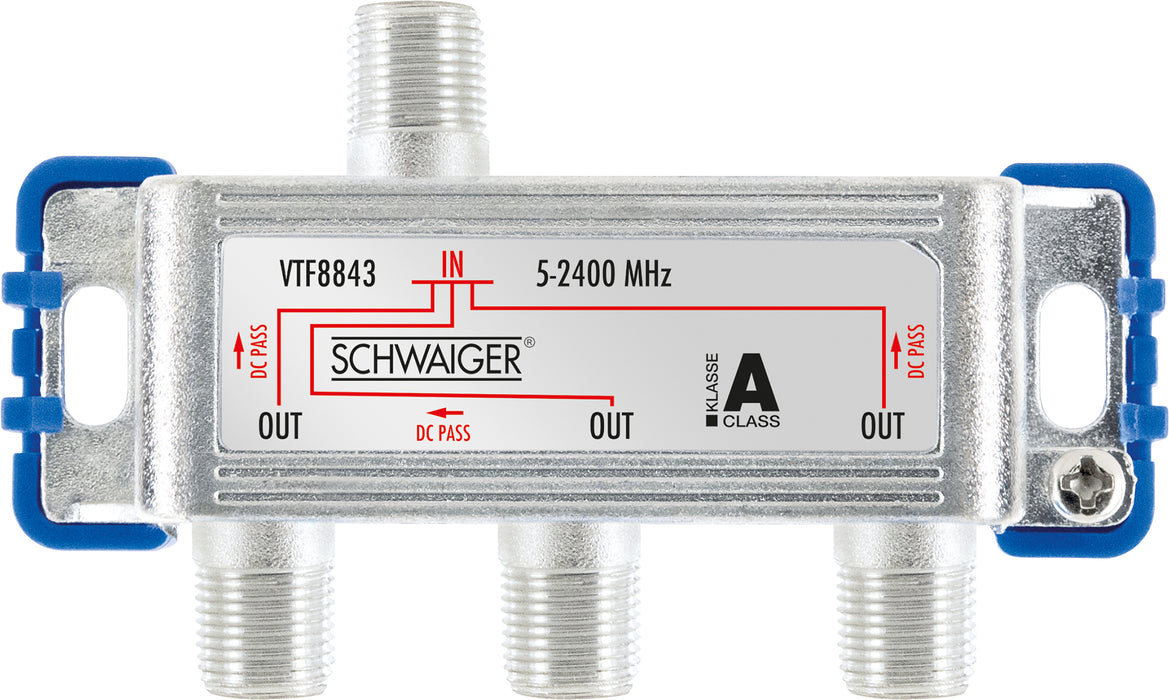 3-way distributor (8 dB)