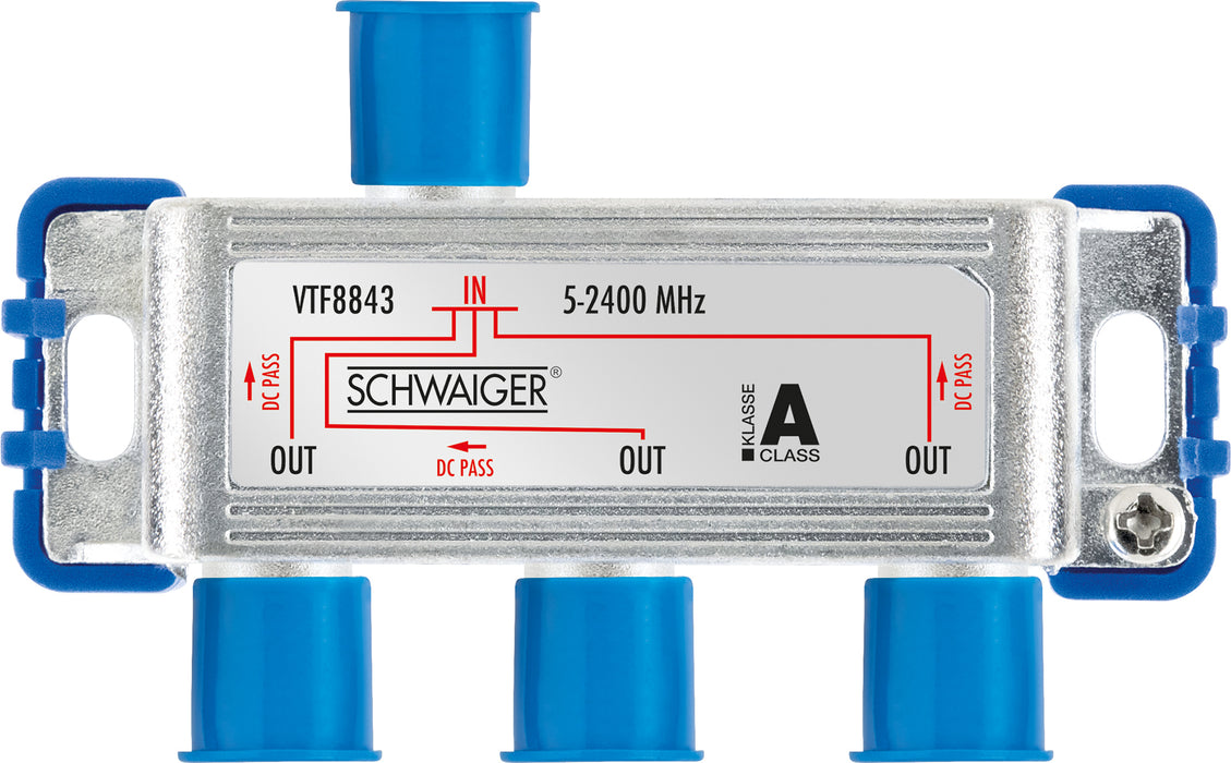 3-way distributor (8 dB)