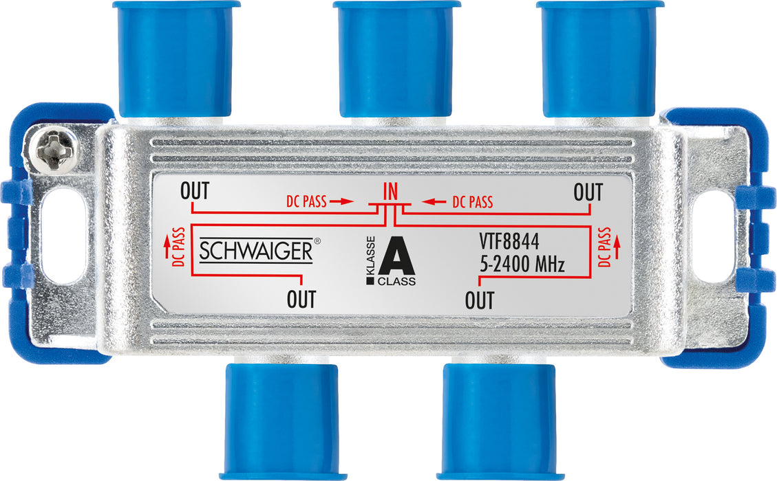 4-way distributor (9 dB)