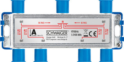 6-way distributor (14 dB)