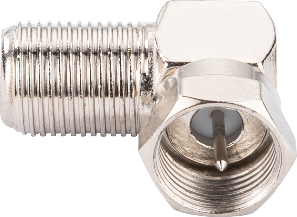 F-Winkeladapter Stecker auf Buchse 2er Set