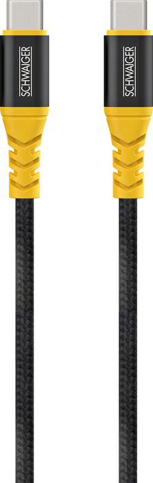 USB-C auf USB-C Kabel extrem reißfest 1,2 m