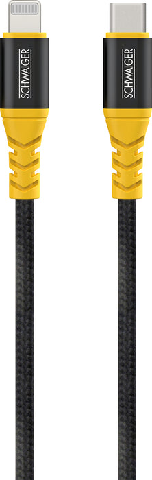 Lightning auf USB-C Kabel extrem reißfest 1,2 m