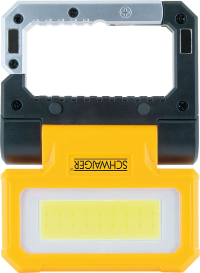 2in1 LED work light with rechargeable battery