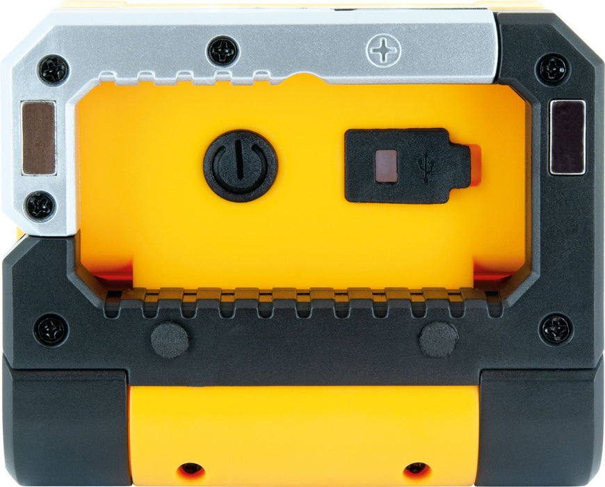 Arbeitsleuchte mit COB-LED Strahler und Taschenlampe