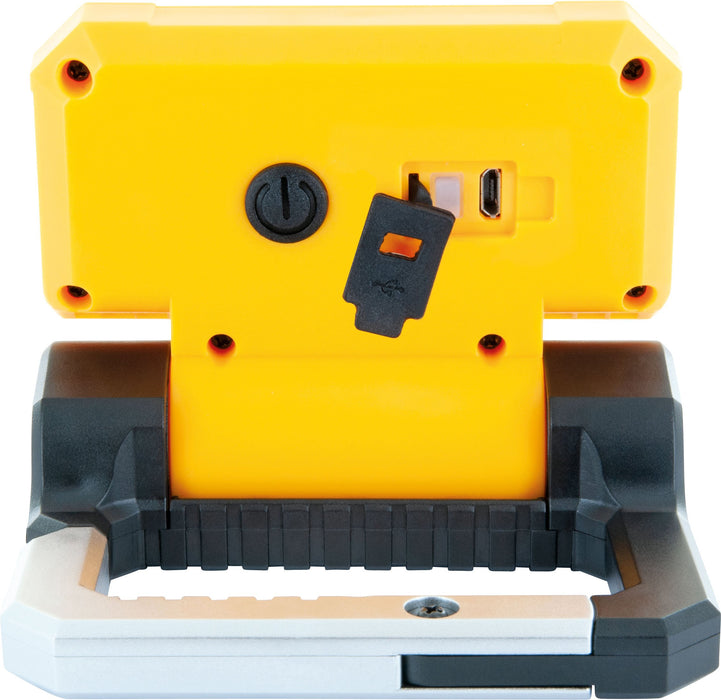 Arbeitsleuchte mit COB-LED Strahler und Taschenlampe