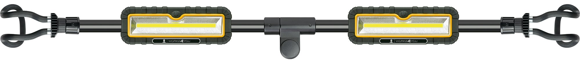 LED double work light with power bank function