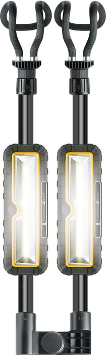 LED double work light with power bank function