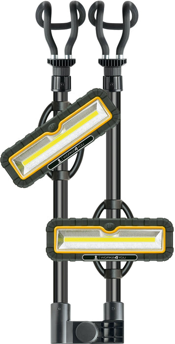 LED double work light with power bank function