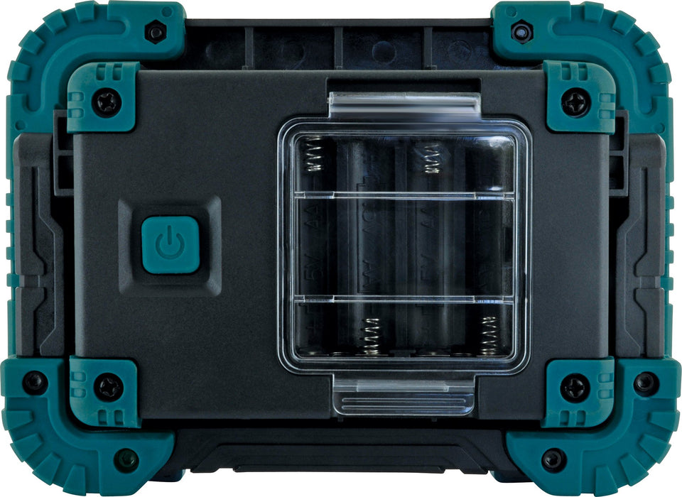 Arbeitsleuchte mit Standfuß & TPR-Kantenschutz