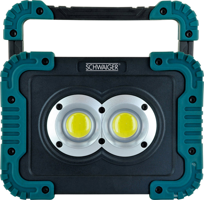 Arbeitsleuchte mit Standfuß & TPR-Kantenschutz