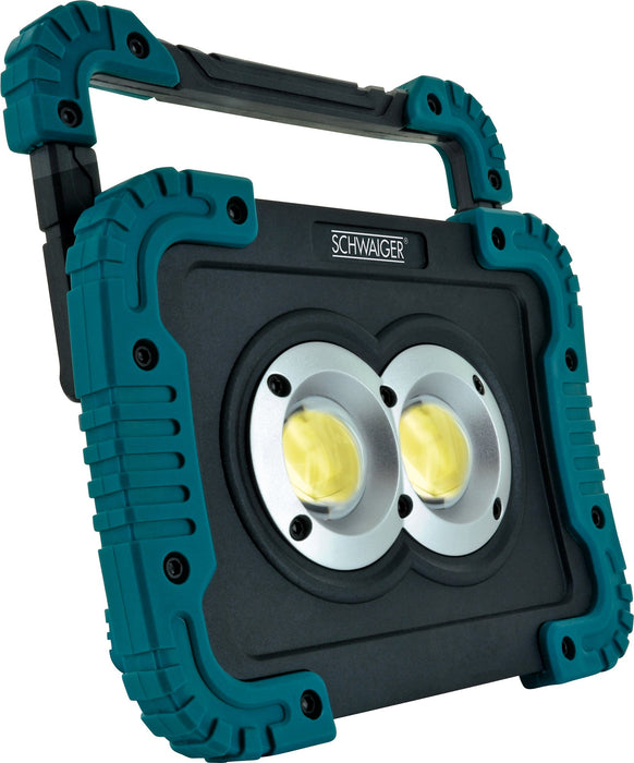 Arbeitsleuchte mit Standfuß & TPR-Kantenschutz