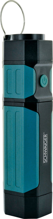 Arbeitsleuchte mit ausziehbarem COB-LED Strahler und Taschenlampe