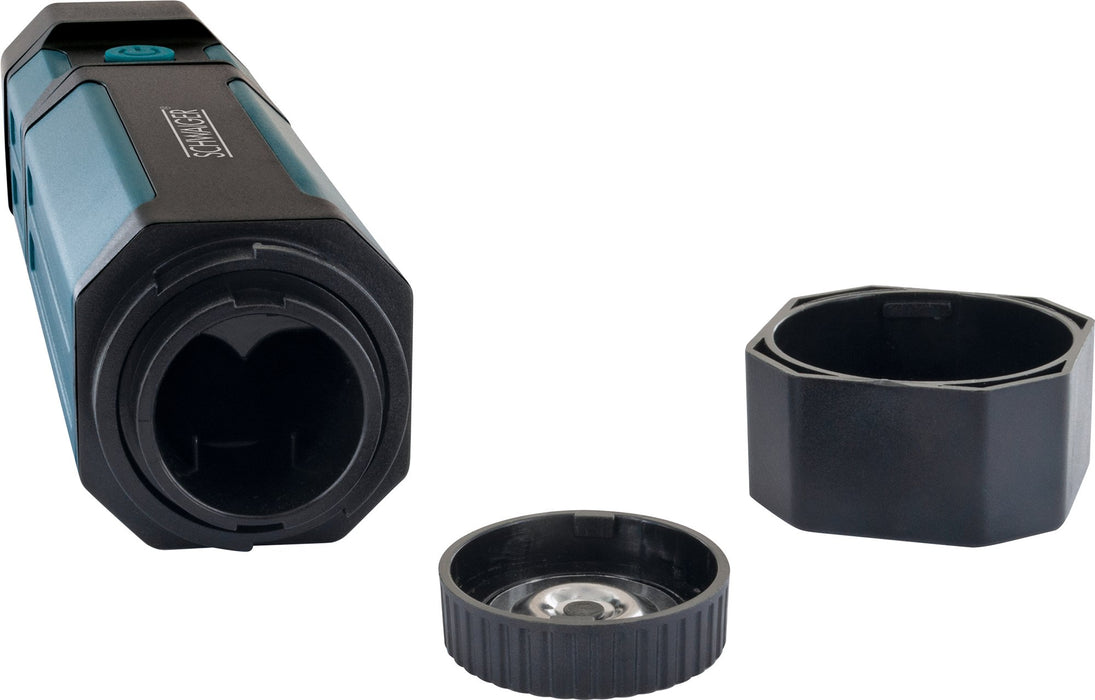 Arbeitsleuchte mit ausziehbarem COB-LED Strahler und Taschenlampe