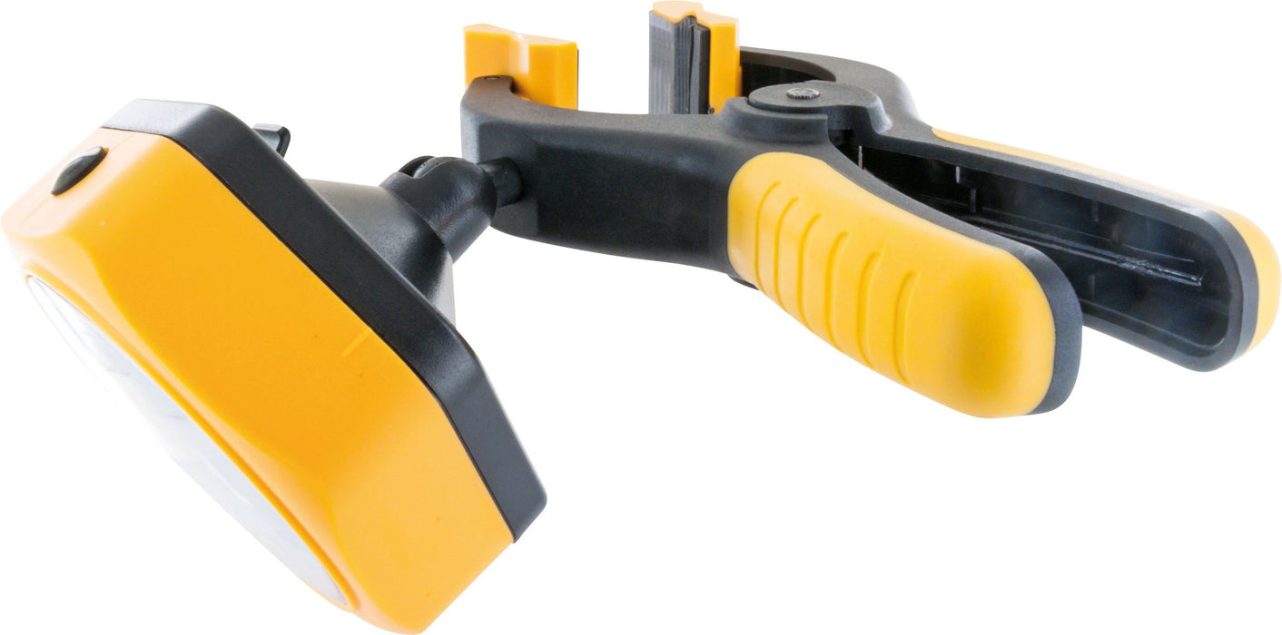 Arbeitsleuchte mit abnehmbarer Klammer