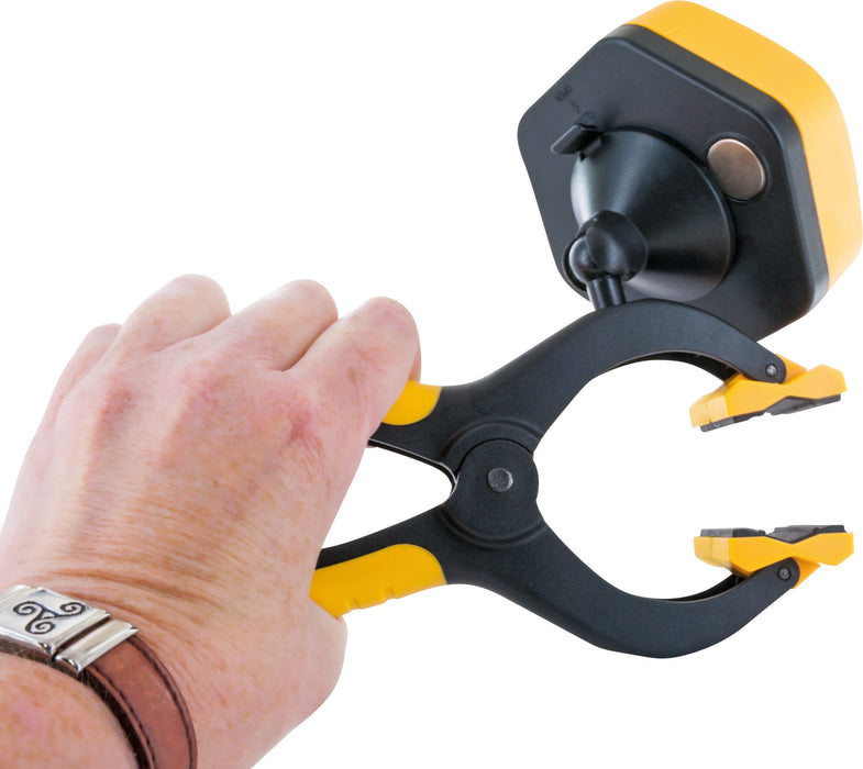 Arbeitsleuchte mit abnehmbarer Klammer