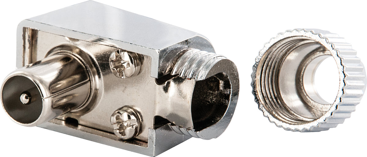 IEC angled connector