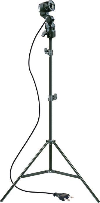 Leuchtmittelfassung E27 auf Stativ 2,10 m