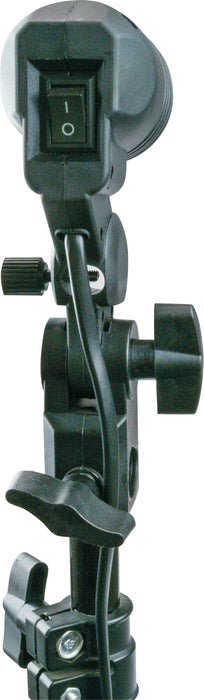 Leuchtmittelfassung E27 auf Stativ 2,10 m