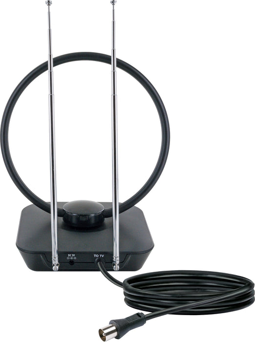 Zimmerantenne aktiv DVB-T2 VHF UHF DAB+