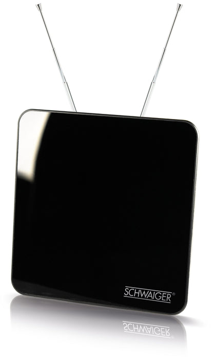 Zimmerantenne aktiv DVB-T2 VHF UHF schwarz