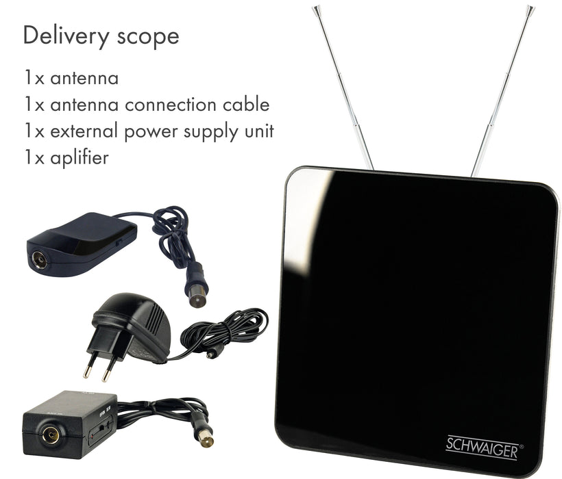 DVB-T2 HD Zimmerantenne (aktiv)