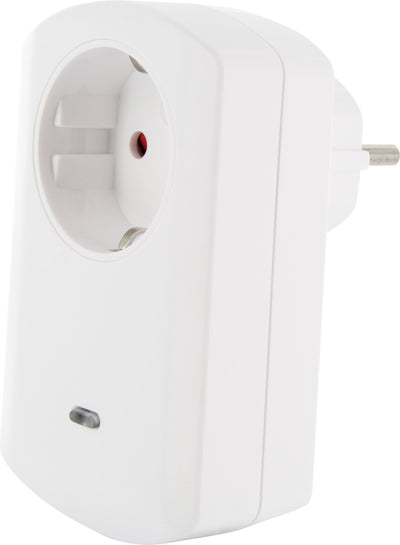 Steckdosenadapter Typ F fernsteuerbar mit Dimmfunktion