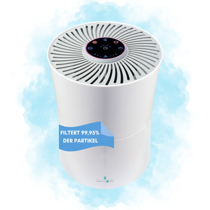 Air purifier with HEPA H13 & activated carbon filter (timer & sleep mode) CADR 125 m³/h