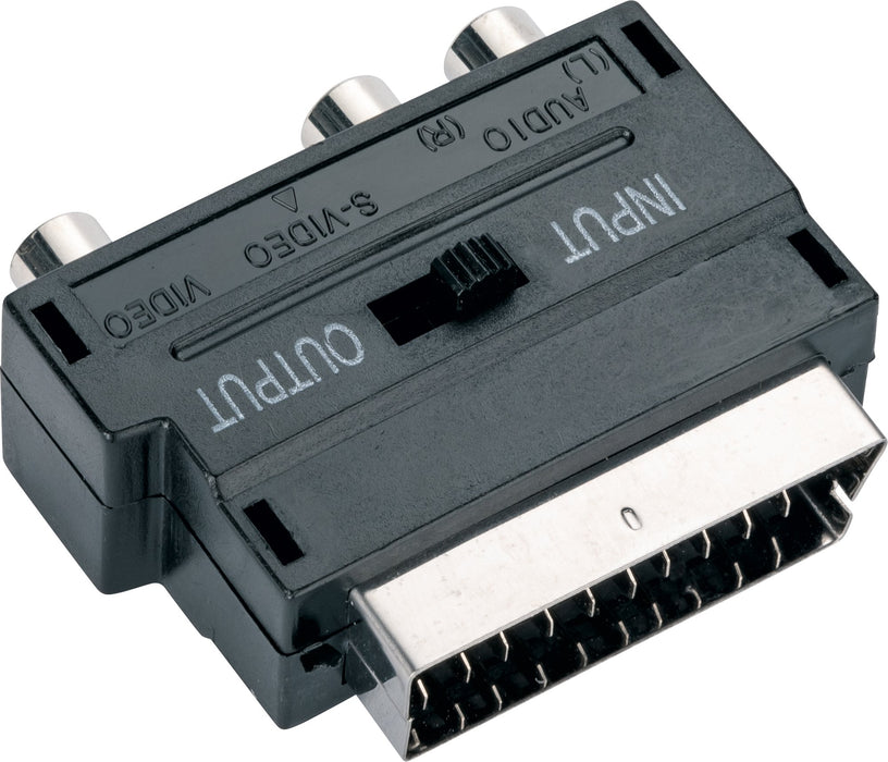 AV adapter (with switching INPUT / OUTPUT)