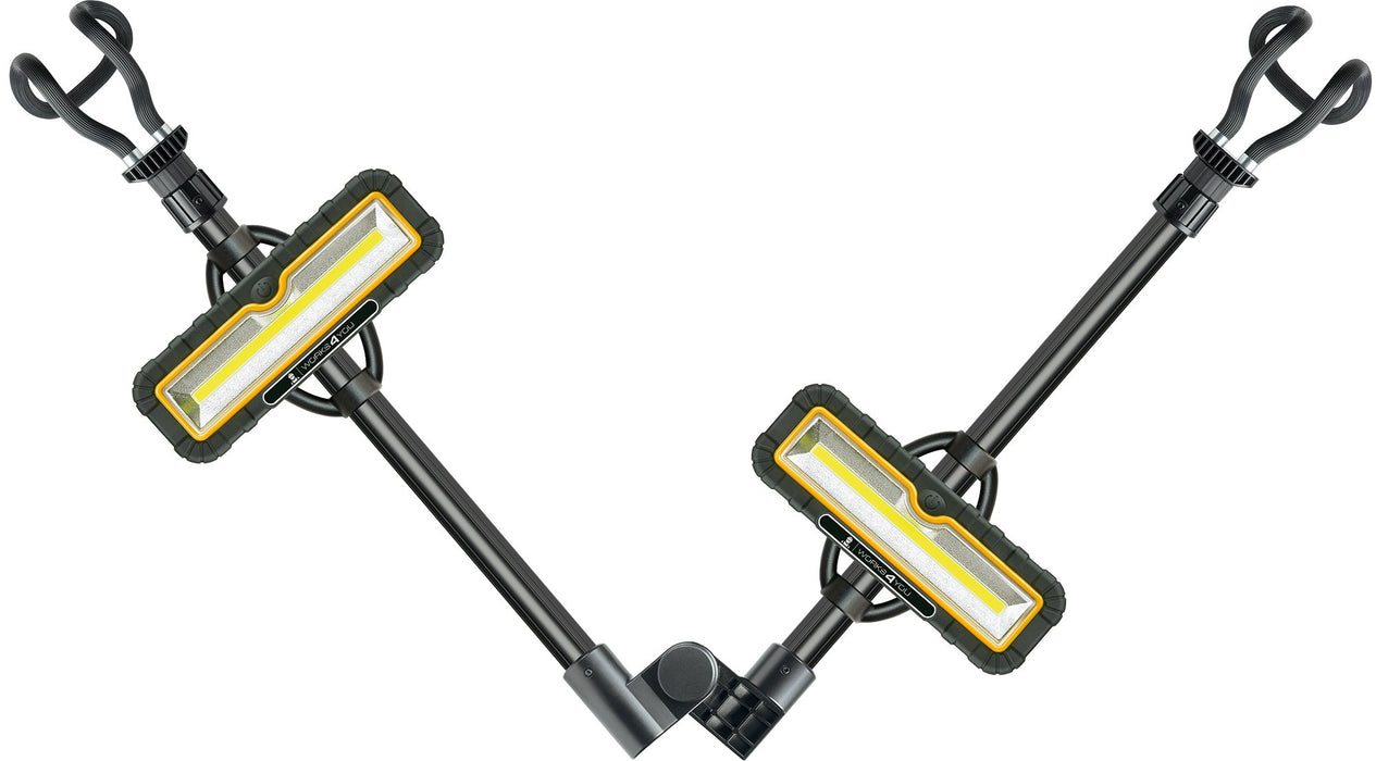 LED double work light with power bank function