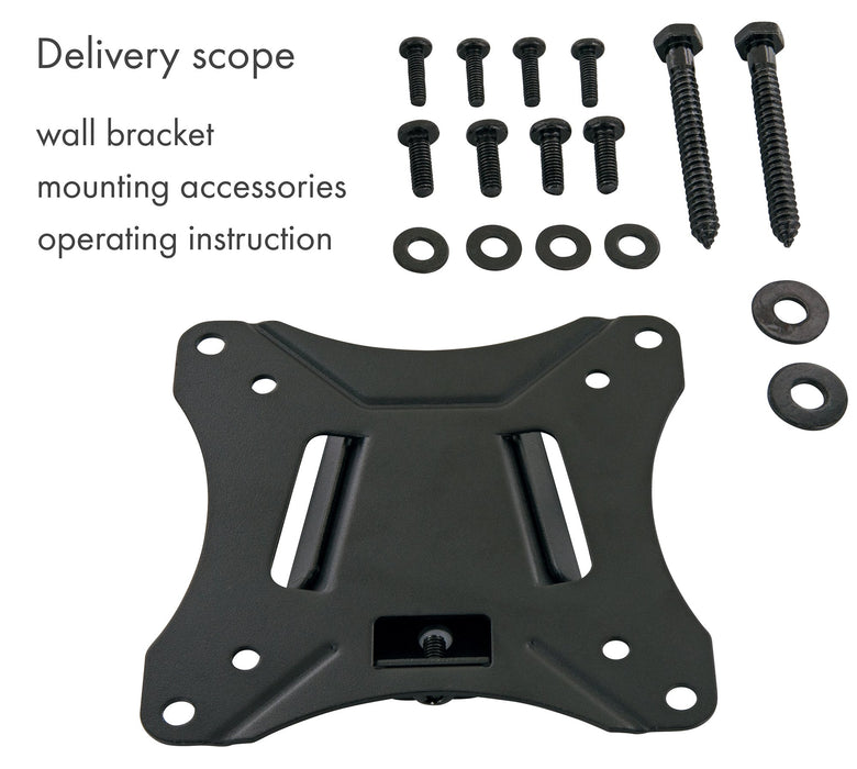 TV wall mount "FIXED 1" up to 25 kg / 29" (VESA 100x100)