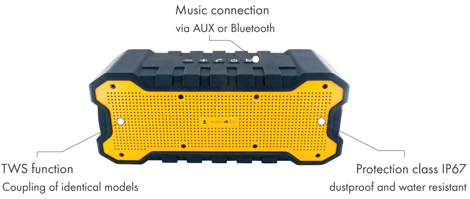 Bluetooth® Lautsprecher Outdoor