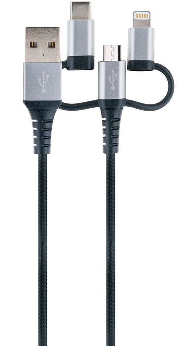 3-in-1 sync & charging cable