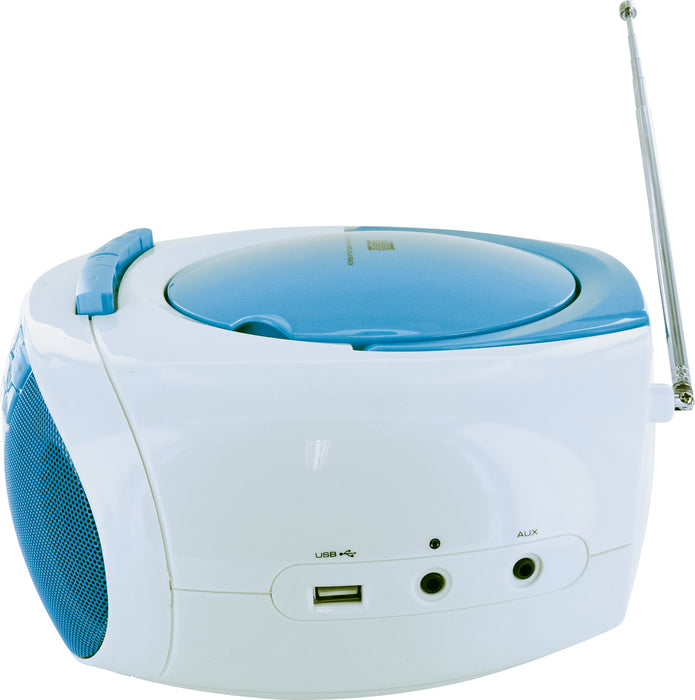 SCHWAIGER 658026 CD-Player mit Kassette und Radio MP3 USB