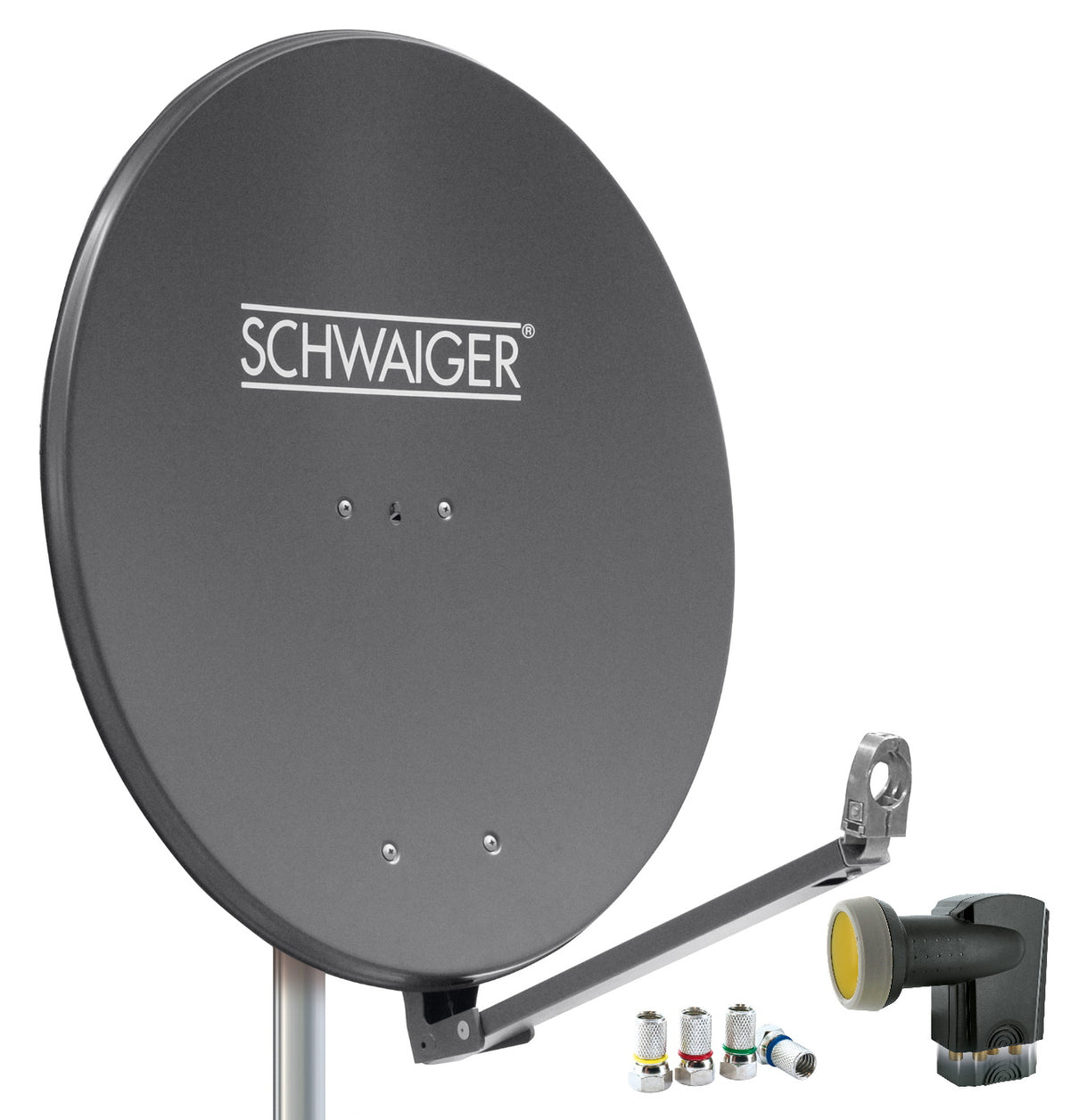 Aluminium Offset Antenne (88 cm) Set — Schwaiger GmbH