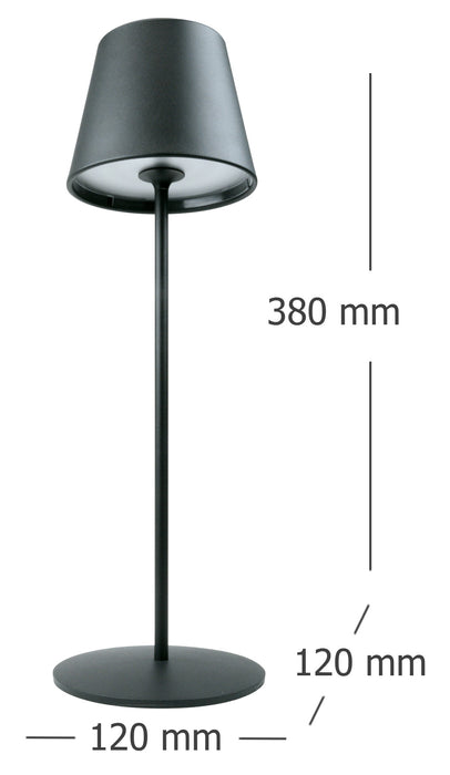 RGB LED table lamp with control — Schwaiger GmbH touch