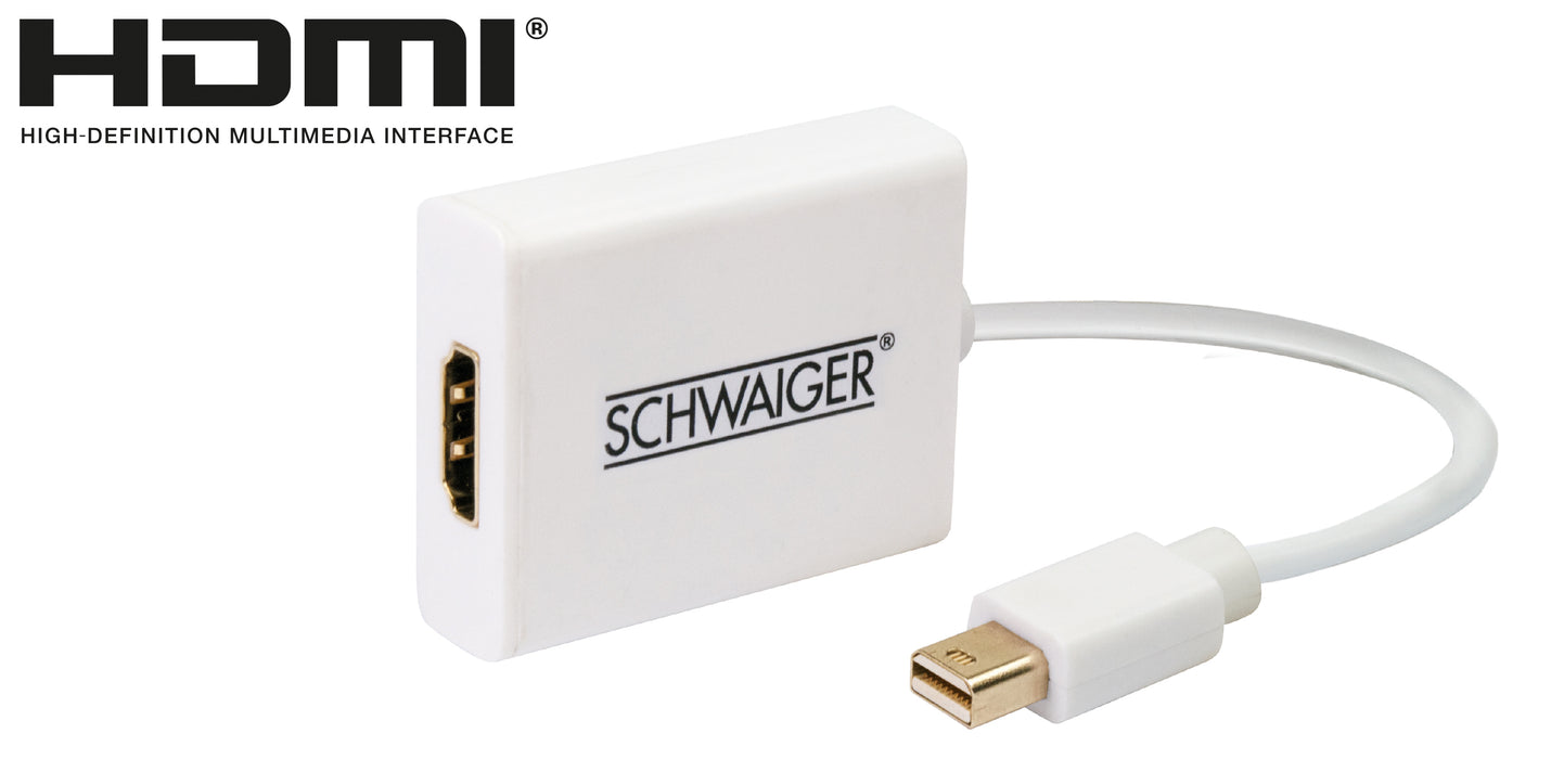 HDMI®-Mini DisplayPort adapter cable