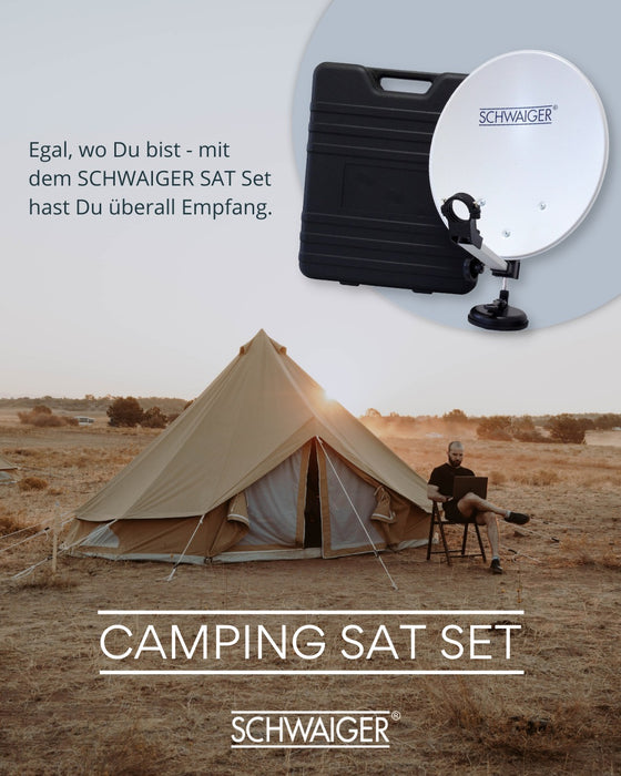 Camping satellite system