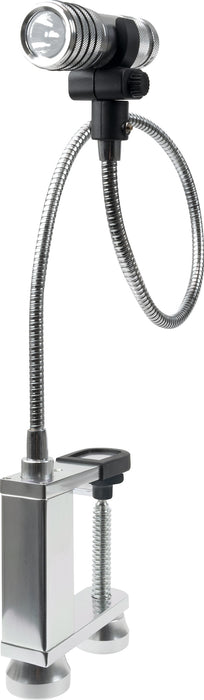 LED BBQ grill torch with bracket and gooseneck