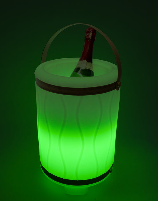 RGB LED beverage cooler (3L) with Bluetooth speaker