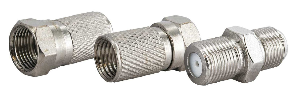 F connector set of 3 (Ø 7 mm)