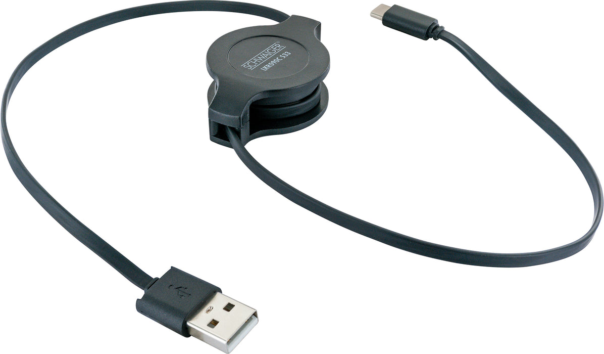Type C sync & charging cable, extendable