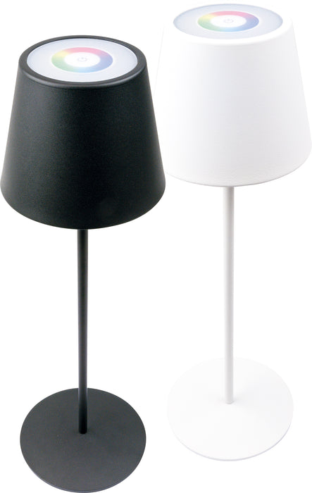 RGB LED table lamp with touch control