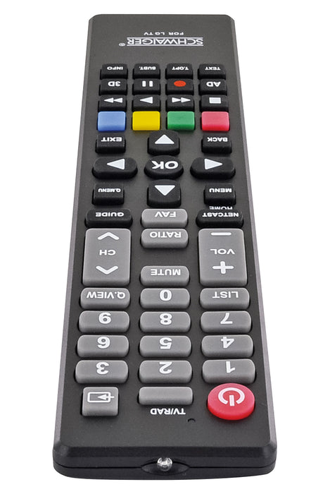 Replacement remote control (for brand: LG)