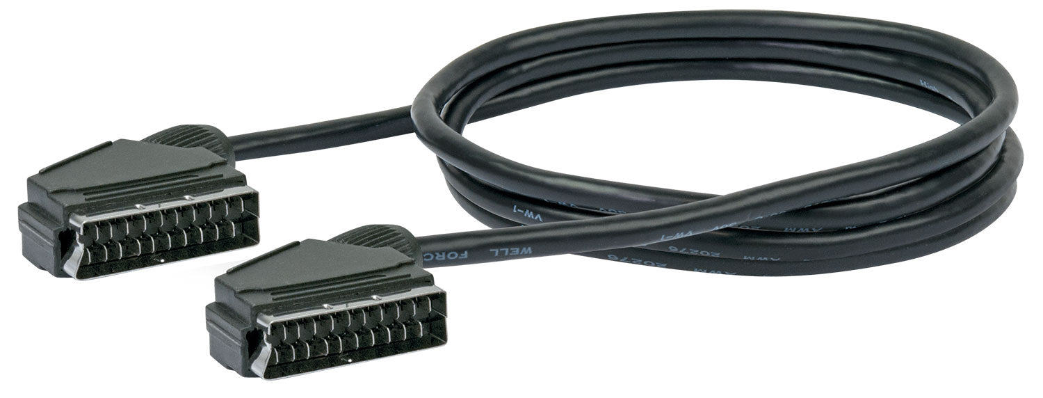 SCART connection cable (Ø 6.8 mm)