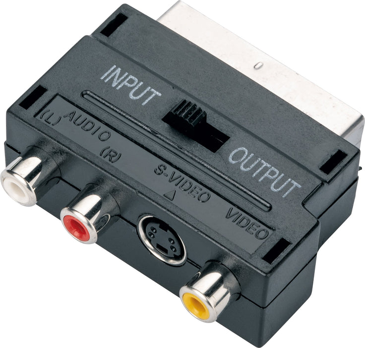 AV adapter (with switching INPUT / OUTPUT)